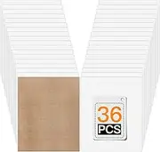 HTVRONT White HTV Heat Transfer Vinyl Bundle: 36 Pack 12" x 10" Iron on Vinyl for T-Shirt, Cricut, Silhouette Cameo or Heat Press Machine