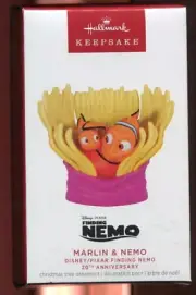 2023 Hallmark Ornaments - MARLIN & NEMO - Disney Pixar Finding Nemo - New in Box