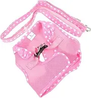 JOINPAYA 1Set Durable Dog Harness and Leash Stylish Cat Vest with Pulling Rope Pet Supplies for Dogs and Kittens for Outdoor Adventures and Photoshoots