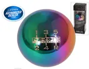 NRG BALL ROUND NEO CHROME WEIGHTED SHIFT KNOB 5 SPEED FITS HONDA ACURA SK-300MC2
