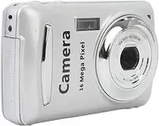 Digital Camera, 1080P 16MP Digital Point and Shoot Camera, 2.4 Inch HD Screen, 16X Digital Zoom, Auto Focus, Multi Axis Stabilization, Portable Travel Camera for Kids Student