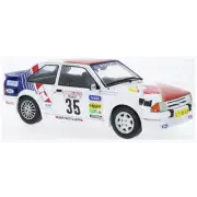 MCG Model Car Group 1:18 Scale Ford Escort RS Turbo #35 Hunsruck Rallye 1985