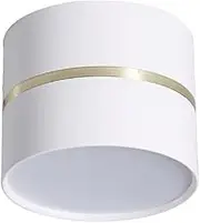 Creative Cylindrical Aluminum Small Ceiling Lamp, LED Flush Mount Ceiling Light, Color Temperature White Light, Cloakroom Corridor Decoration Lighting Fixture