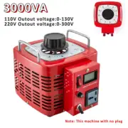 New 3000VA Variac Variable AC Voltage Regulator Metered Without Plug