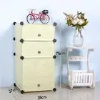 Bedside Table Cabinet Lamp Shelf Side Nightstand Unit Storage Organizer