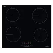 GlemGas 60cm 4 Zone Induction Cooktop - Black