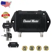 Advanced 1-Primary TV Antenna Pre-Amplifier - Indoor/Outdoor Use with LTE Filter