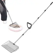 Nexusectar Chicken Coop Collector, Multifunctional Litter Scoop with Sieve Function, Robust Telescopic Shovel for Garden, Poultry, Horses, Dogs