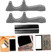 Angoily 1 Pair Game Controller Grip Tablet Game Handle Finger Sleeves for Gaming Finger Stall Phone Controller Grip Strength Trainer Controller Holder Tablet Game Controller Silica Gel