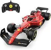 Ferrari F1 F1-75 RC Car (1:18 Scale) - Remote Control Car for Formula 1 of The Season 2022 Driver - Charles Leclerc + Carlos Sainz