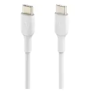 Belkin BoostCharge 1 m USB-C Data Transfer Cable - 2 Pack - White