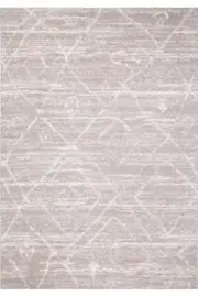 Silver Soft Rug 102 - Beige by Cyrus Rugs