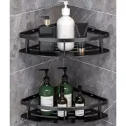 Bathroom Wall Mounted Shower Caddy Shelf Corner Organizer Bath Storage Rack