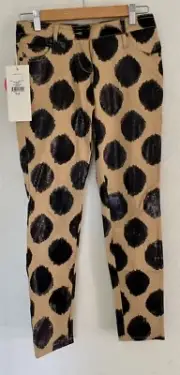 Sass & Bide, Being Super, Denim Gold Jeans With Black Sequin Patches, New W T