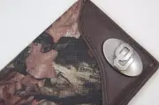 ZEP-PRO Oklahoma Sooners Leather & Nylon MOSSY OAK Camo Wallet TIN GIFT BOX