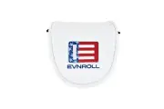 EVNROLL Mallet Putter Cover USA Red White Blue Magnetic Closure Brand New