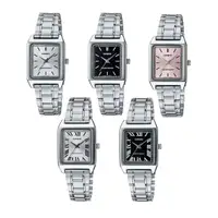在飛比找HOTAI購優惠-【CASIO 卡西歐】時尚經典方形不鏽鋼腕錶LTP-V007