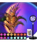 New! Unopened! Sunset Lamp Projection Led Lights with Remote, 16 Colors Night Li