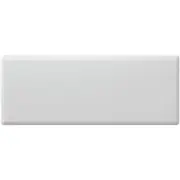 Nobo 1.5kW Slimline Electric Panel Heater with Thermostat & Castors