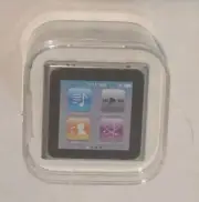 Apple Silver iPod nano 6th Generation G6 8GB MC525LL/A A1366 NEW Sealed READ