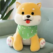 Super Soft Coral Fleece Akita Dog Plush Toy 60cm Tall