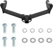 SCITOO Class 3 Trailer Hitch, 2-Inch Receiver, Fits for 1999-2002 for Chevrolet Silverado 1500 All Styles, 2003-2007 for Chevrolet Silverado 1500 (Classic),BLACK POWDER COAT