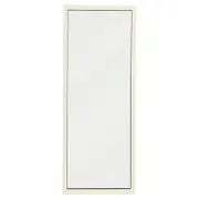 Polar View 600 x 1545mm White Birch Frosted Glass Fixed Panel Double Glazed Window