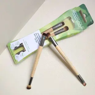 【速發】 美國Ecotools Duo眼部雙頭化妝刷 眼影刷 鼻影刷眉刷暈染刷包郵