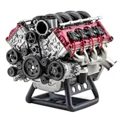 Mini V8 Engine Running Kit, Ax90104 Scx10 Second Generation Capra VS4-10 Pro Ultra As Shown