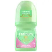Mitchum Women Powder Fresh Deodorant Antiperspirant 48H Protection Roll On 50mL