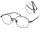 MA-JI MASATOMO 光學眼鏡 多邊框款 鈦/深紅黑-琥珀紅#PMJ051 C4