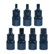 Torx Screwdriver Bits T30 T40 T45 T50 T55 T60 T70 Inch Screw Bits