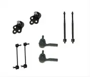 Lower Ball Joints Inner Outer Tie Rod Ends Stabilizer Links for 05-07 Saturn Ion