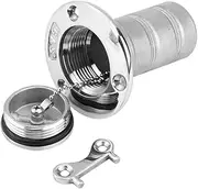 Boat Marine Stainless Steel Fuel Gas Oil Tank Deck Fill Filler Port Key Locking Gas Cap And Fuel Filler