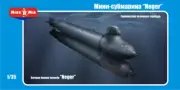 1/35 German Human Torpedo "Neger" WWII MikroMir 35-001 Plastic Model kit