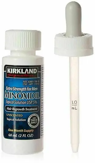 【5瓶裝】 kirkland 5%強效頭髮精華 - 月期期 2023