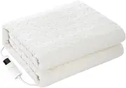 Electric Blanket,Heated Underblanket with 9 Heating Settings,Heating Mattress Pad,1-9h Auto-Off Timer,Machine Washable