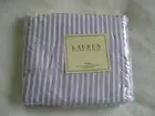 Ralph Lauren Vintage STUDIO SHIRT STRIPE Cal King Extra Deep Fitted Bed Sheet BN