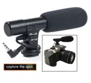 Mini Condenser Professional Microphone For Panasonic Lumix DC-G9 DC-G9LK