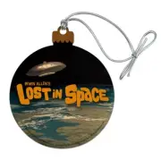 Lost in Space Jupiter 2 Spaceship Wood Christmas Tree Ornament