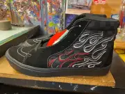 Vans Comfycush Sk8-Hi Ignition Black Flames Size US 13 Men New VN0A3WMB8VV