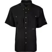 DRAKE CLOTHING COMPANY Flyweight Wingshooter's Shirt Black S/S