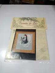 NEW Lavender & Lace Cross Stitch Pattern-Earth Angel