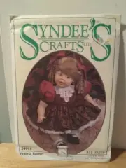 Syndee's Crafts Ltd. Doll Pattern = Victoria Pattern #24013 New Factory Sealed