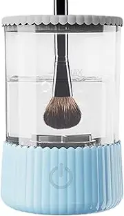Wscwl Make Up Brush Cleaner Cleanser Machine | Makeup Brush Cleaner Electric | Deep Cleaning Brush Cleaner Spinner, Clean and Dry Makeup Brushes Tools Sponges Automatically for Women Girls