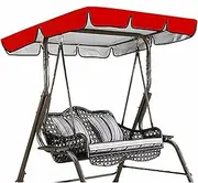 Porch Swing Spare Cover, Resistant Patio Swing Cover, Universal Garden Awning, Traditional Patio Swing, Garden, Patio, Swing Chair