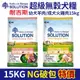 SOLUTION 耐吉斯 超級無穀犬糧 15kg【破包裸包】 幼犬/成犬『Q老闆寵物』