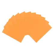 Foam Sheets Crafts 12x9 Inch 13mm EVA Craft Foam Paper Sheets, Orange, 10 Sheets