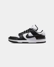 [Nike] Nike Women's Dunk Low Twist "Panda" Black/white/black - Size 5 5 Black/White/Bla
