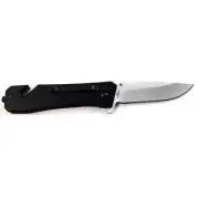 Thumb Assisted Folding Knife Belt Clip Seat Belt Cutter Window Punch